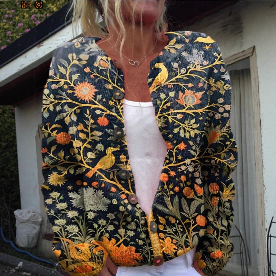 Lena&Rose | Claire - Vintage Floral Cardigan Sweater